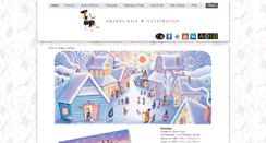 Desktop Screenshot of amandahall-illustration.com